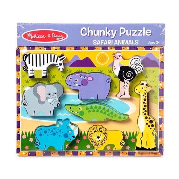 Melissa & Doug Puzzle Encaje - Jungla