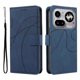 thumbnail image 3 of Funda tipo cartera con tapa para Nothing Phone 4A Pro con tarjetero, soporte y cubierta magnética Azul, 3 of 5