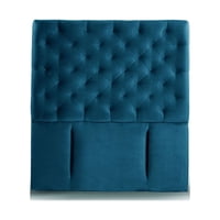 Latam Home - Respaldo Brescia Tela Azul 1 Pza