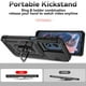 thumbnail image 4 of Estuche GANGXUN para Motorola Moto G Play 5G 2024, soporte giratorio 360°, estilo mecánico y magnético, 4 of 5