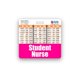 thumbnail image 2 of Identificador de Credencial Scrubs and Stuff LLC - Estudiante de Enfermería Rosa, 2 of 4