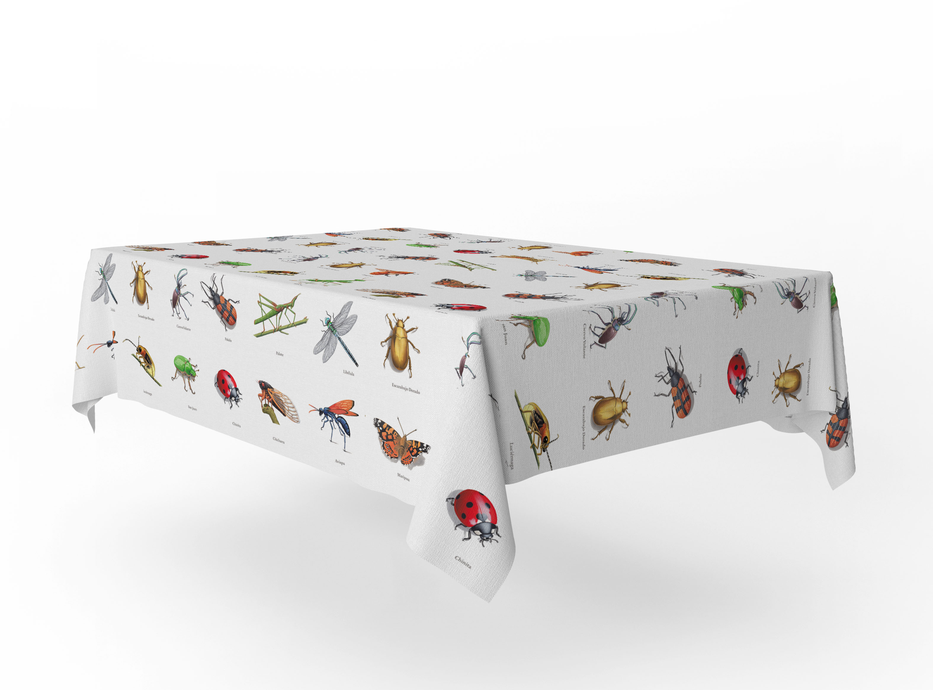 Andes1 - Mantel Antimanchas De Insectos De Chile