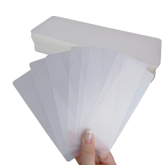 APZDFGIFCD Tarjetas de Cinta Washi 50 piezas Plástico 15x5 cm