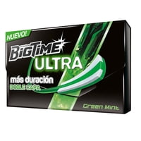 Chicle Bigtime Ultra Green 24 G Arcor