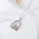 thumbnail image 2 of Collar mujer conejo mascota plata 925, 2 of 3
