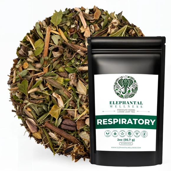 Té Herbal Elephantal Wellness Premium para el Sistema Respiratorio 60 g