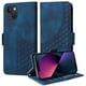 thumbnail image 4 of Carcasa FOXDOCK iPhone 14 de cuero PU, diseño acolchado clásico, protección contra caídas y rayones, 4 of 5