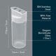 thumbnail image 5 of Lechera de Vidrio KITCHENDAO 355 ml con Tapa de Borosilicato, 5 of 6