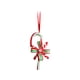 thumbnail image 1 of Adorno Navideño Con Forma De Piruleta, Adorno Colgante Para Puertas Interiores Y Exteriores, Oficinas, 5 X 9,5 Cm, Rojo, Verde Y Blanco, 1 of 3