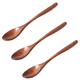 thumbnail image 1 of Cuchara de madera de mango largo, cuchara de arroz de madera maciza, cuchara de postre, cuchara y tenedor hechos a mano, vajilla, 1 of 5