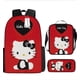 thumbnail image 1 of Sanrio Hello Kitty Kuromi 3PC-Set Primary and Middle School Cute Backpack Lunch Pencil Bag Large-capacity Sports Backpack, 1 of 3