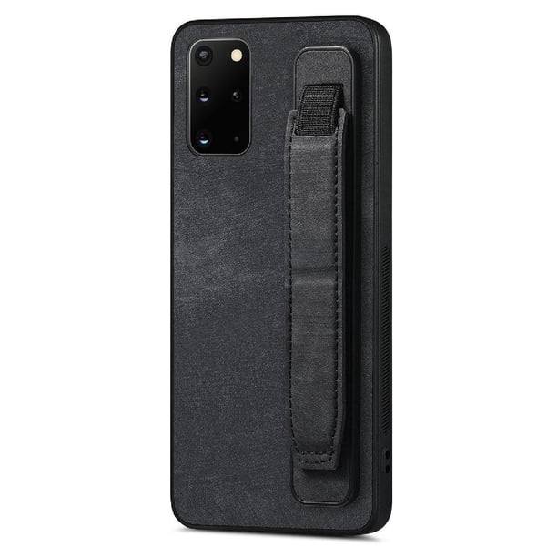 Funda Protectora con Correa para Samsung Galaxy S20 Plus Resistente a Golpes Negro