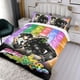 thumbnail image 3 of JoJo's Bizarre Adventure Conjunto de sábanas temático, trío de piezas, cómodo y amigable con la piel, diseño único, regalo de decoración para el hogar para familiares, amigos y fans,135cm *200cm, 3 of 6