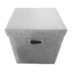thumbnail image 2 of Caja De Almacenamiento De Discos De Vinilo De 12 Pulgadas, Estuche Para Discos De CD, Organizador De Estuche De Transporte, Color Gris, 2 of 5