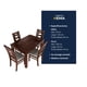 thumbnail image 5 of Juego de Comedor Sevilla 4 Sillas Nogal Mesa Rectangular Madera, 5 of 6
