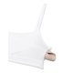 thumbnail image 5 of Sujetador deportivo CRZ YOGA Butterbreeze con cuello redondo para mujer, blanco, XS, 5 of 5