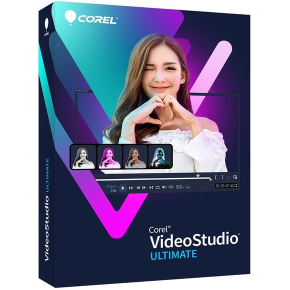 Corel VideoStudio Ultimate 2023 – Suite de edición de video para PC