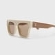 thumbnail image 4 of Lentes De Sol Mujer Marco Rectangulares Festivales Verano beige Talla Única, 4 of 6