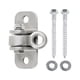 thumbnail image 4 of Colgador de columpio para techo, accesorios de hierro, tornillos de montaje, gancho colgante para porche, columpio, Yoga, anillos gimnásticos de seda, con tornillos, 4 of 5
