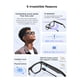 thumbnail image 3 of AI Smart Glasses with 1080P Camera, Open-Ear Bluetooth Audio, 7H Battery, Hands-Free Calls, AI Voice Assistant, Lightweight 41g Frame, Magnetic Charging for Daily Use, 3 of 8