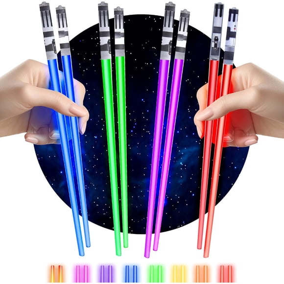 Palillos ChopSabers Lightsaber LED de 10 pulgadas