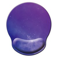 Lizpare - Alfombrilla De Ratón Con Soporte Para La Muñeca, Ergonómica, De Espuma Viscoelástica Starry Sky