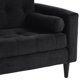thumbnail image 3 of Sofa Retro 3 Cuerpos Felpa 00 Negro, 3 of 5