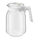 thumbnail image 1 of Jarra De Agua De Vidrio De 1,8 L Con Tapa, Jarra De Agua Fría Para Fiesta, Cocina, Oficina, 1 of 3