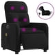 thumbnail image 3 of Sillón Reclinable Eléctrico Vidalx Tela Negra Masaje Vibración, 3 of 3