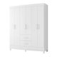 thumbnail image 1 of Clóset 6 Puertas Mobi Blanco, 1 of 7