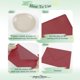 thumbnail image 5 of Sobre JagerGreen rojo 10,8 × 15,9 cm (A4) – paquete de 50, 5 of 9