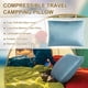 thumbnail image 2 of Almohada de viaje Ivellow Memory Foam Camping Blue-M, 2 of 8