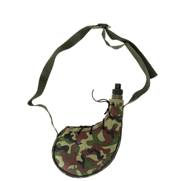 Botella de agua LKxHarleya Outdoor Military Canteen Camo de 800 ml