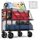 thumbnail image 1 of Carro utilitario DUHKOI doble nivel con frenos, 1 of 7