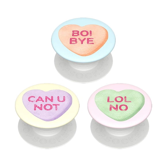 PopSockets PopMinis 3 Pares Soportes para Teléfono Corazones Atrevidos