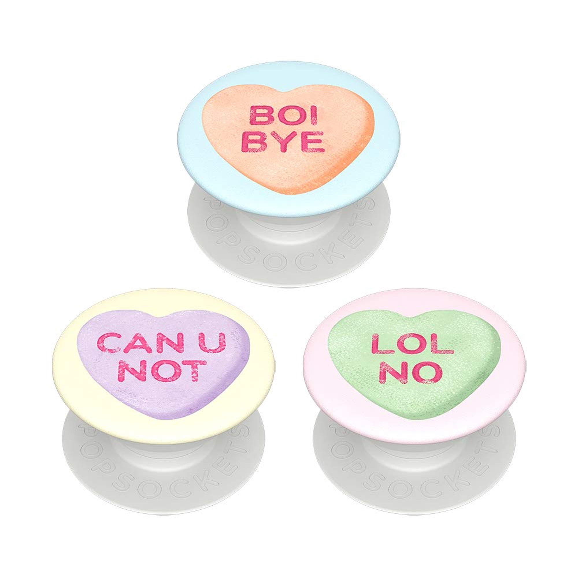 Popsockets Popminis 3 Pares Soportes Para Teléfono Corazones Atrevidos