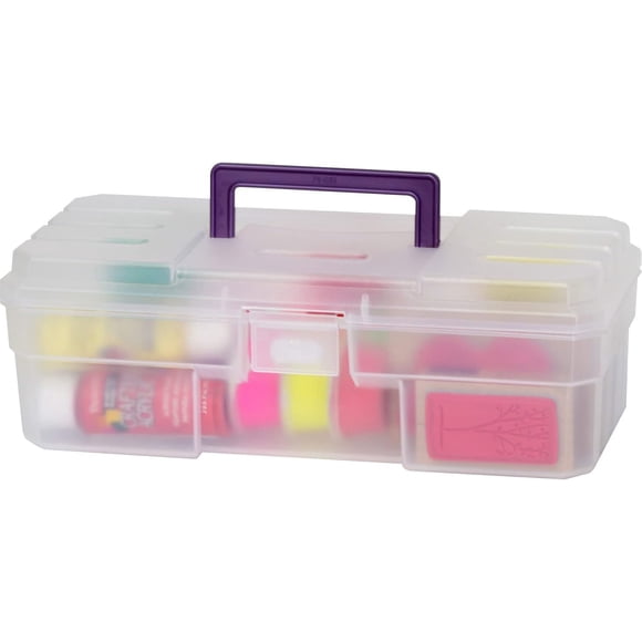 Caja de herramientas Akro-Mils ProBox Plastic Art Supply de 30 x 14 x 10 cm