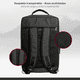 thumbnail image 3 of Mochila Para Viaje 53x37x16 Cabina Avión Mochila De Viaje, 3 of 10