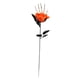 thumbnail image 2 of Rosa Artificial De Mano De Esqueleto Para Jardín, Ideal Para Fiestas Temáticas, Cosplay, Bodas Góticas, Color Naranja., 2 of 5