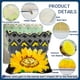 thumbnail image 3 of Kit de Ganchillo con Gancho YP Almohada de Girasol 43x43 cm, 3 of 6