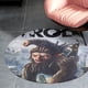 thumbnail image 4 of Alfombra Redonda Troll Y Yo Felpa Coral 60cm, 4 of 6