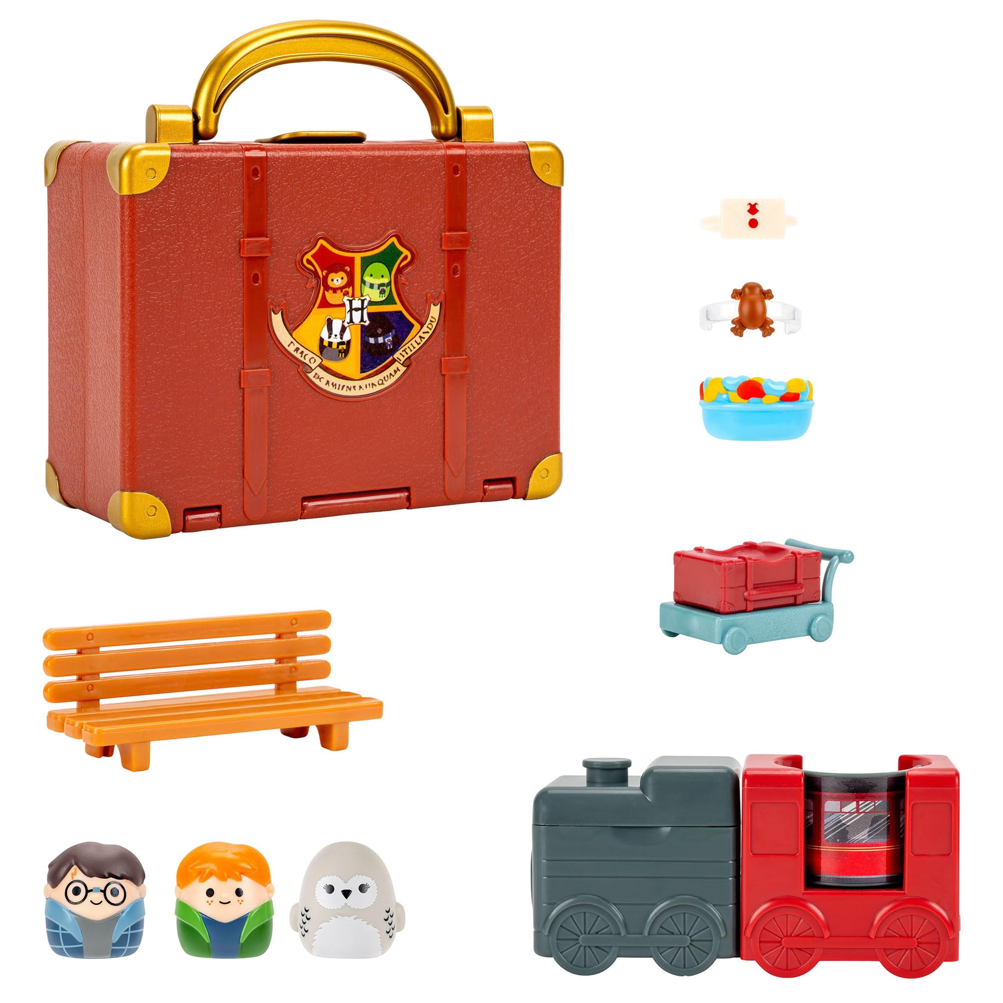 Set De Juego Squish-a-longs Harry Potter Hogwarts Express