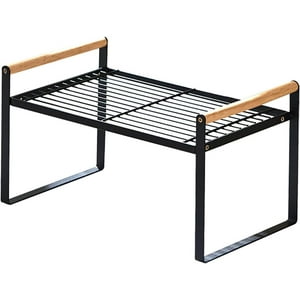 Rack Cocina Debajo Fregadero Organizador Gabinete Wakeshome Negro