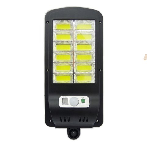 Importclick - Foco Solar Led Cob 12 Placas Luz