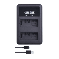 Genérico - Cargador Doble Lc-E5 Alternativo Canon