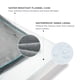 thumbnail image 5 of Cama ortopédica de espuma viscoelástica para perros, impermeable, XL, gris, 5 of 8