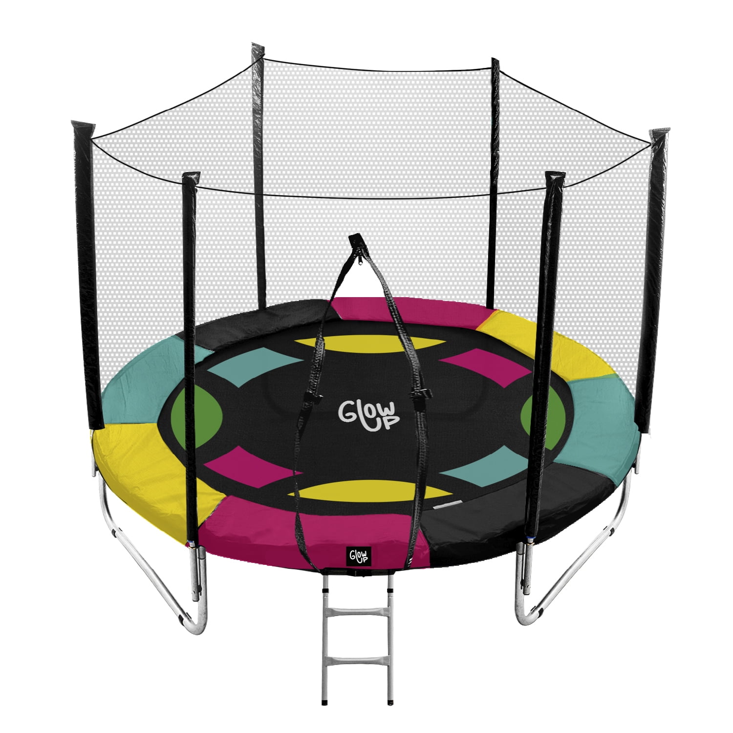 Cama Elástica 2.44 Mts 8ft Glowup Edición Exclusiva R