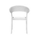 thumbnail image 3 of Silla Ratan Curve Con Brazos Blanco, 3 of 4