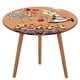 thumbnail image 1 of Torre de pizza-theme Fitted Round Tablecloths Elastic Edged Table Covers Waterproof Table Cloth for Kitchen Holiday Party Tables Decor 150cm, 1 of 6