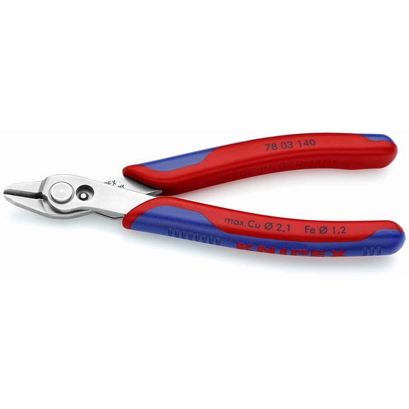 Alicates KNIPEX Electronics Super Knips XL 14 cm, color azul